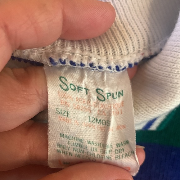 VINTAGE 2piece 12months SOFT SPUN - Picture 8 of 8